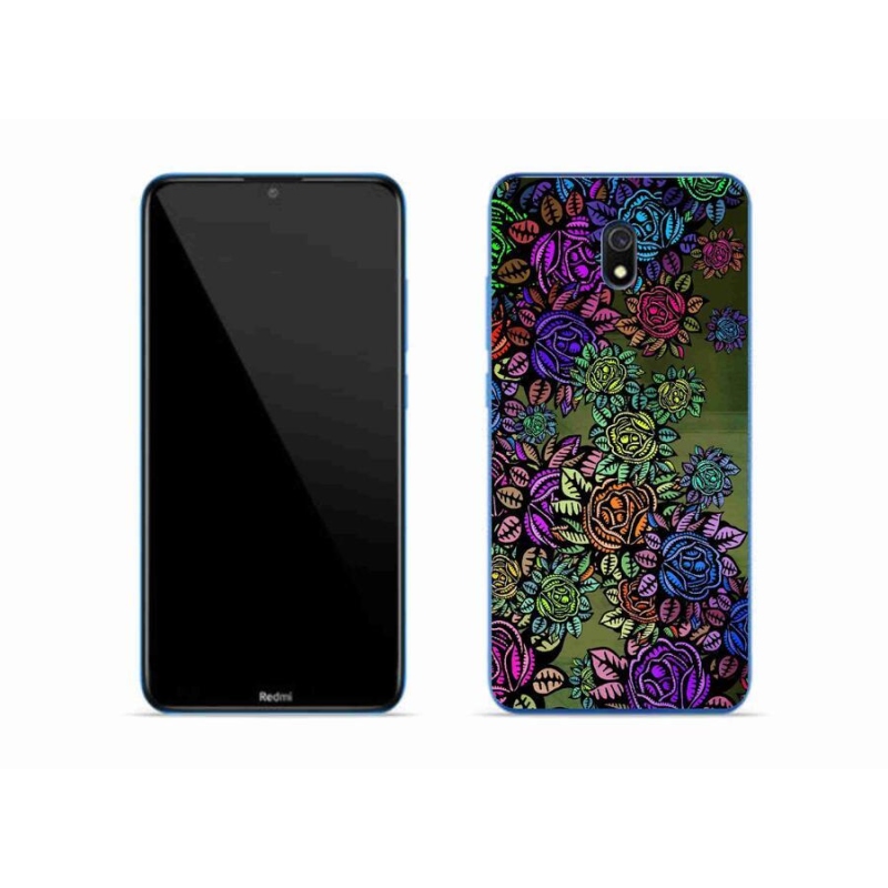 Gél borító mmCase a Xiaomi Redmi 8A - virágok 6