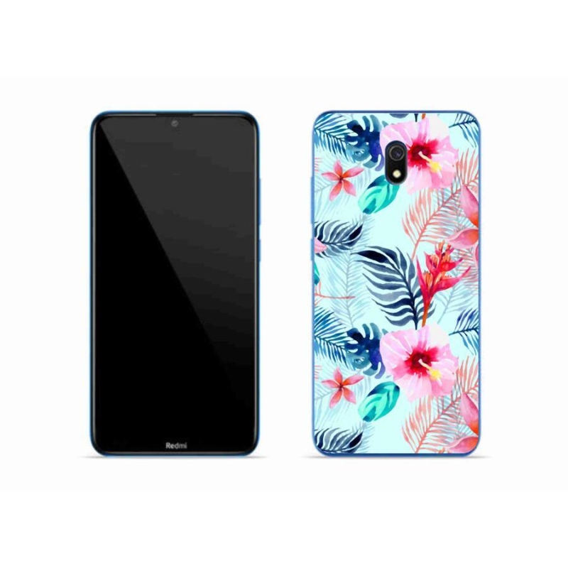 Gél borítás mmCase a Xiaomi Redmi 8A számára - virágok