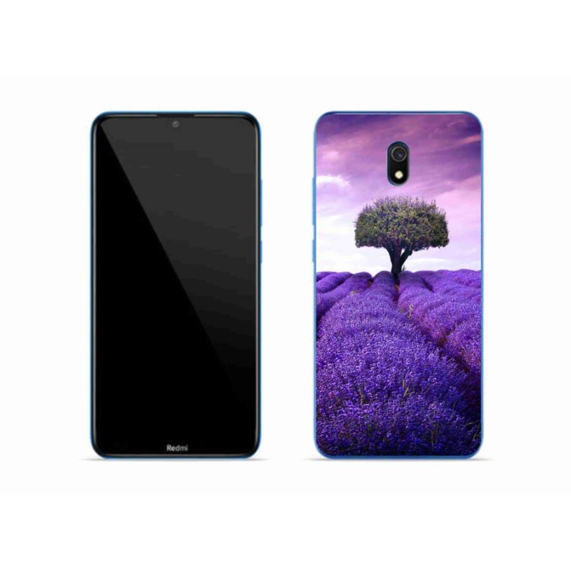 Gél borítás mmCase a Xiaomi Redmi 8A számára - levendula rét