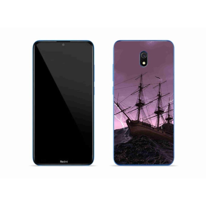 Gél borítás mmCase a Xiaomi Redmi 8A számára - hajó a viharban
