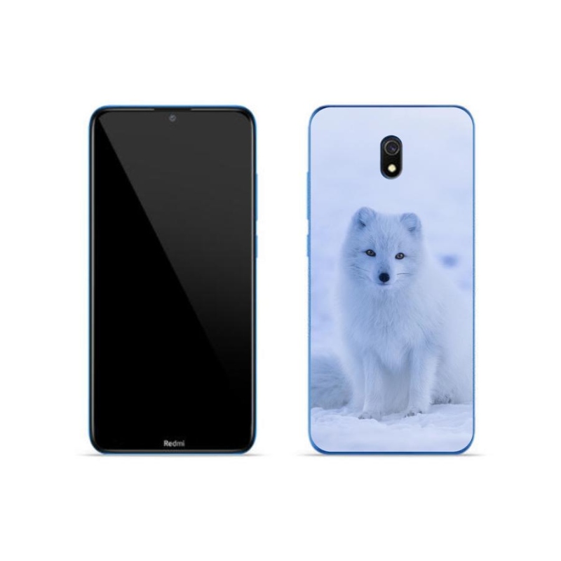 Gél borítás mmCase a Xiaomi Redmi 8A számára - polár róka