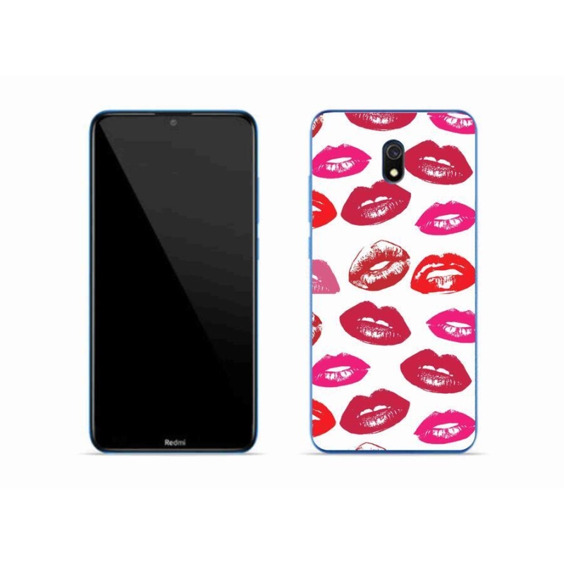 Gél borítás mmCase a Xiaomi Redmi 8A számára - ajkak