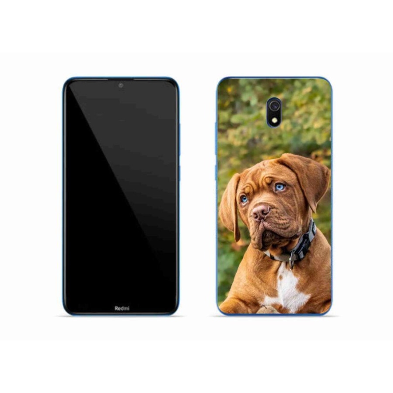 Gél borítás mmCase a Xiaomi Redmi 8A számára - kölyökkutyakék