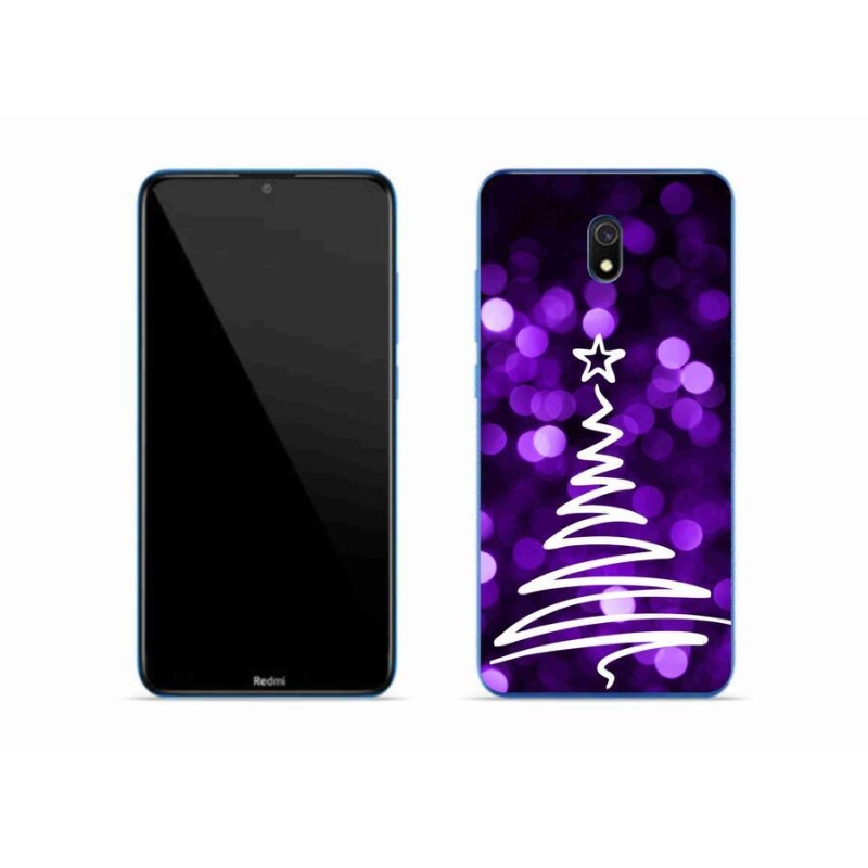 Gél borítás mmCase a Xiaomi Redmi 8A számára - fa