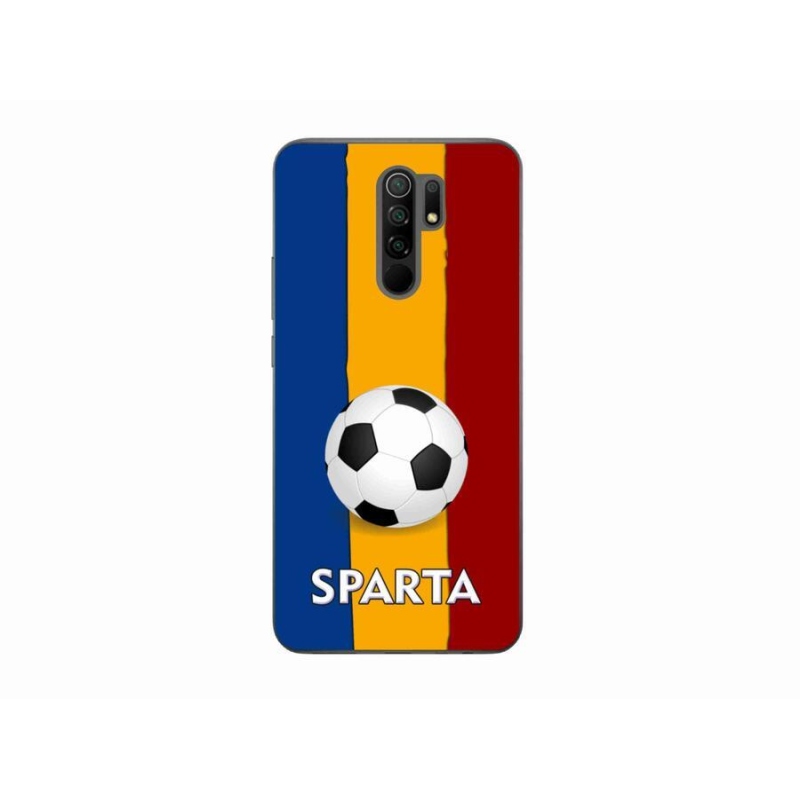 Gél borítás mmCase a Xiaomi Redmi 9 - futball 1 számára