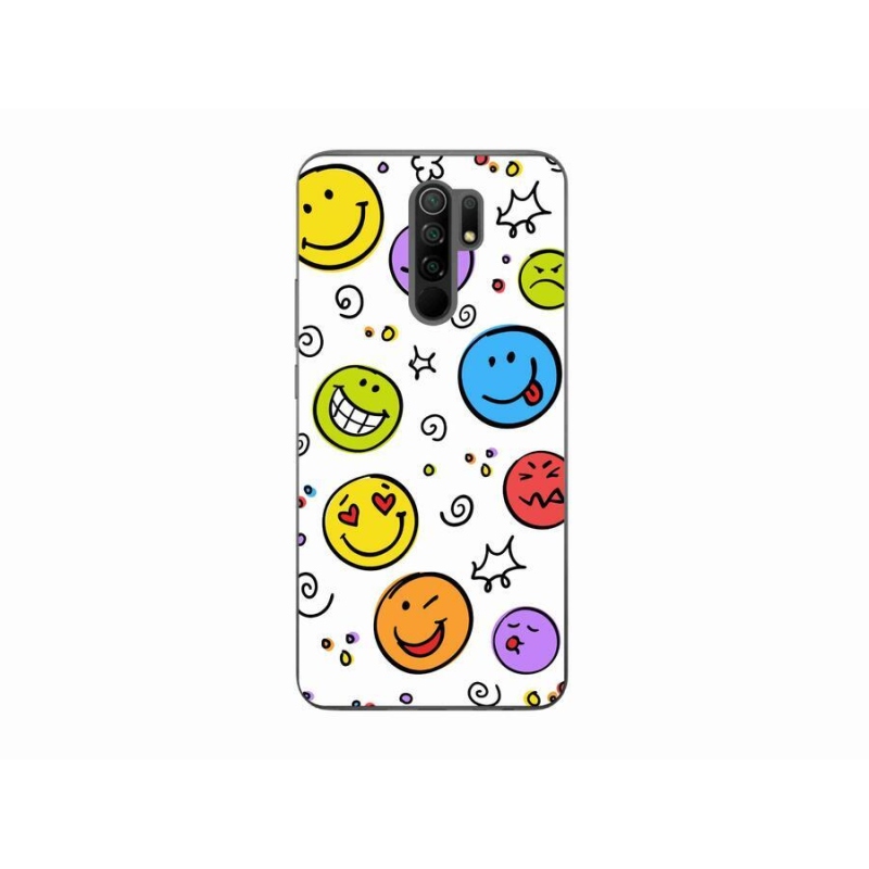 Gél borítás mmCase a Xiaomi Redmi 9-hez - smiley-k