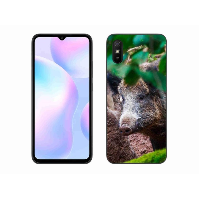 Gél borítás mmCase a Xiaomi Redmi 9A számára - vaddisznó