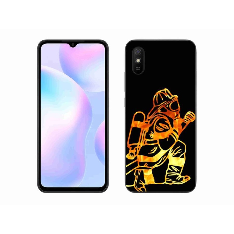 Gél borítás mmCase a Xiaomi Redmi 9A - tűzoltó 1
