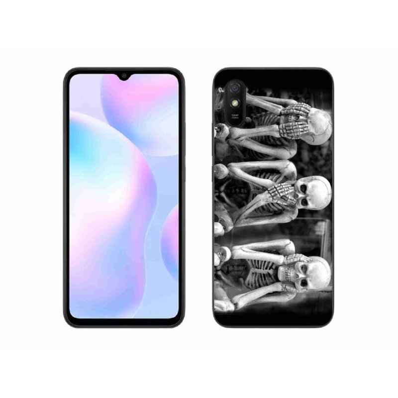 Gél borító mmCase a Xiaomi Redmi 9A - csontvázakhoz