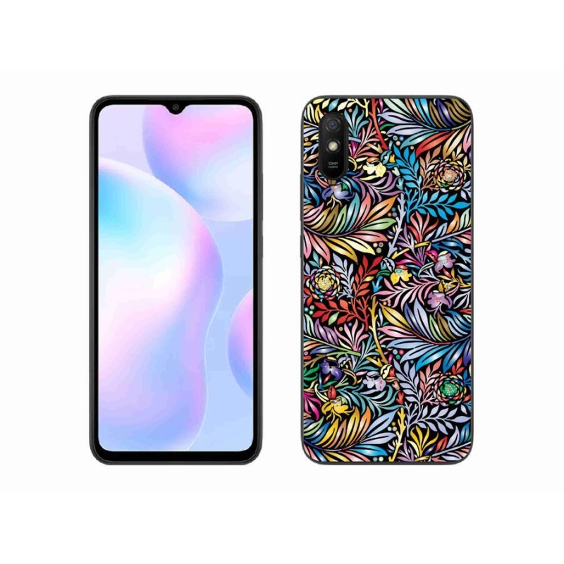 Gél borító mmCase a Xiaomi Redmi 9A számára - virágok 5