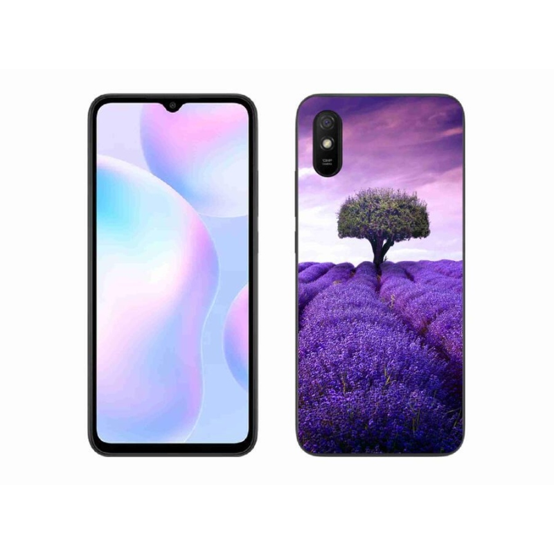 Gél borítás mmCase a Xiaomi Redmi 9A számára - levendula rét