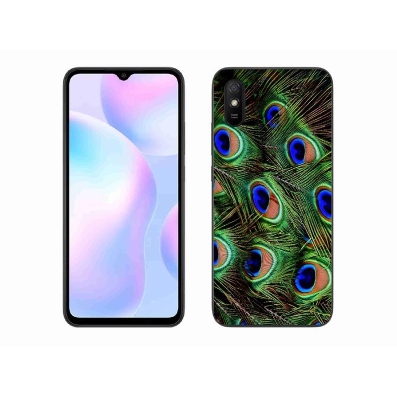 Gél borítás mmCase a Xiaomi Redmi 9A számára - pávatoll