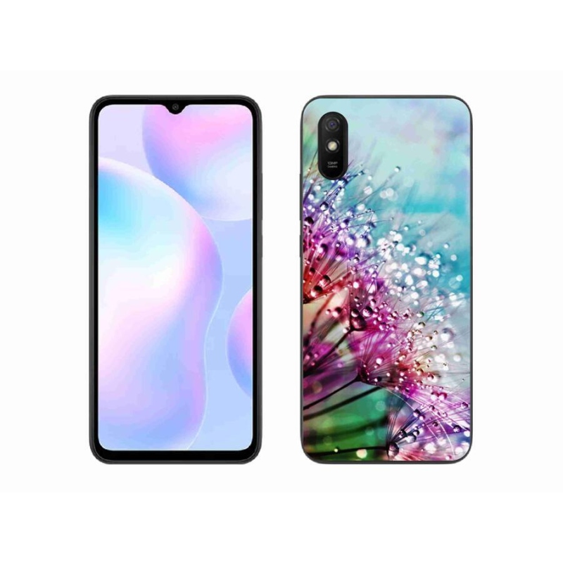 Gél borító mmCase a Xiaomi Redmi 9AT számára - színes virágok