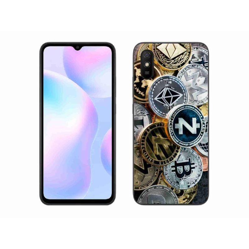 Gél borító mmCase a Xiaomi Redmi 9AT számára - kriptovaluták