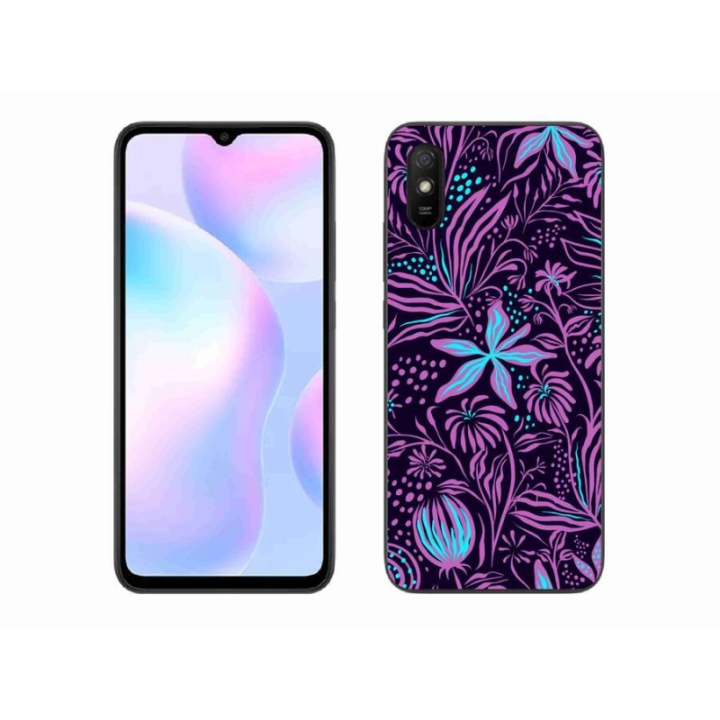 Gél borító mmCase a Xiaomi Redmi 9AT-hoz - virágok 2