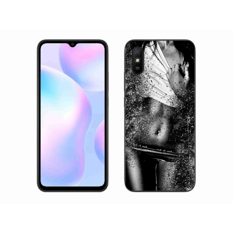 Gél borító mmCase a Xiaomi Redmi 9AT-hoz - szexi nő 1