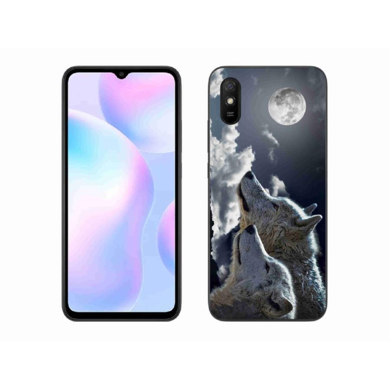 Gél borítás mmCase a Xiaomi Redmi 9AT-hoz - farkasok