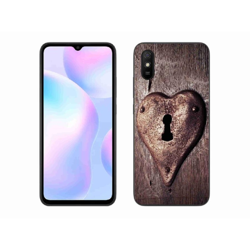 Gél borítás mmCase a Xiaomi Redmi 9AT számára - szív alakú zár