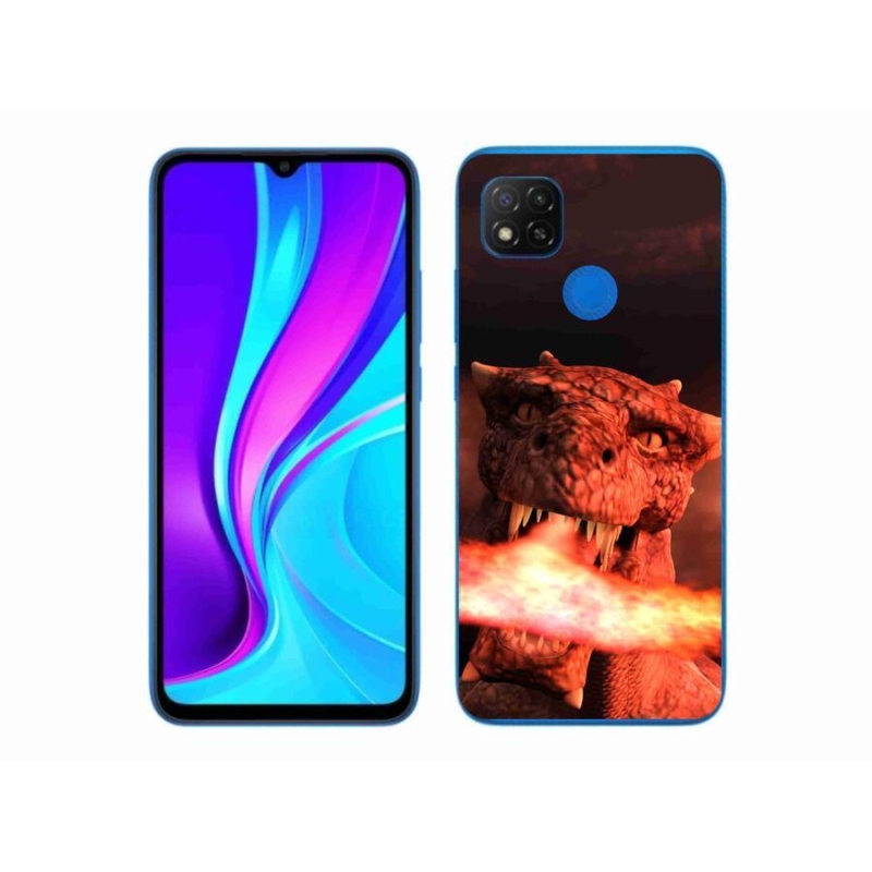Gél borítás mmCase a Xiaomi Redmi 9C-hez - sárkány