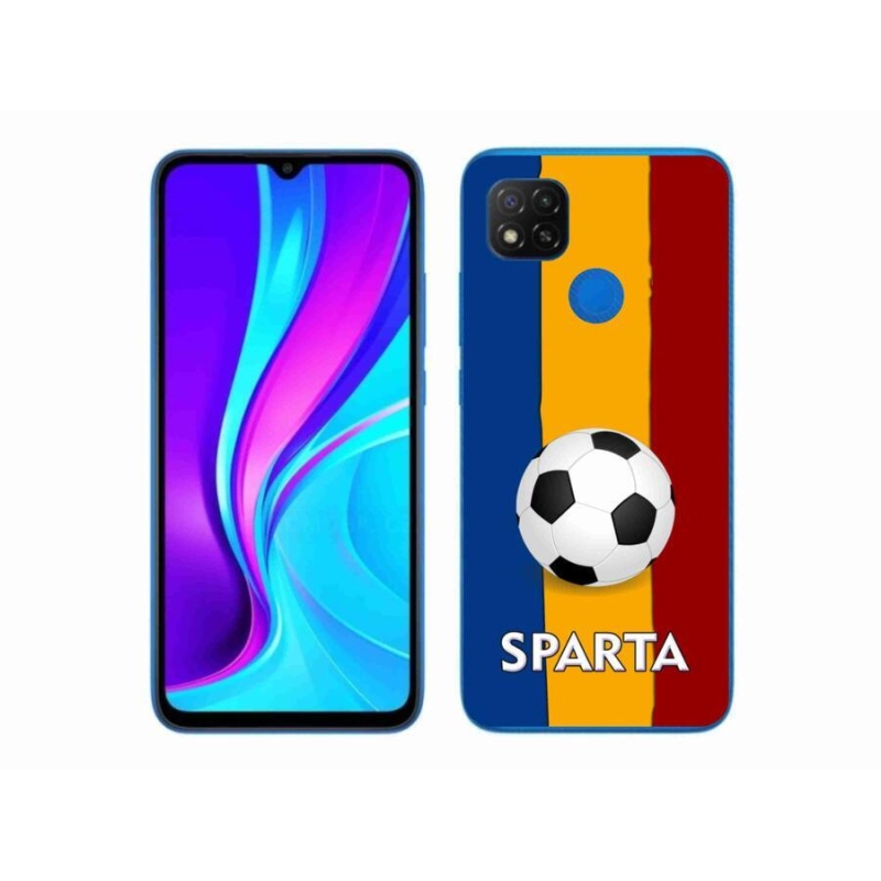 Gél borítás mmCase a Xiaomi Redmi 9C-hez - futball 1