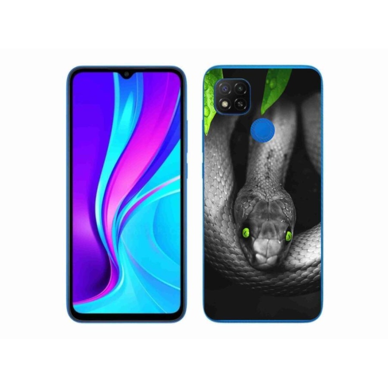 Gél borítás mmCase a Xiaomi Redmi 9C-hez - kígyó