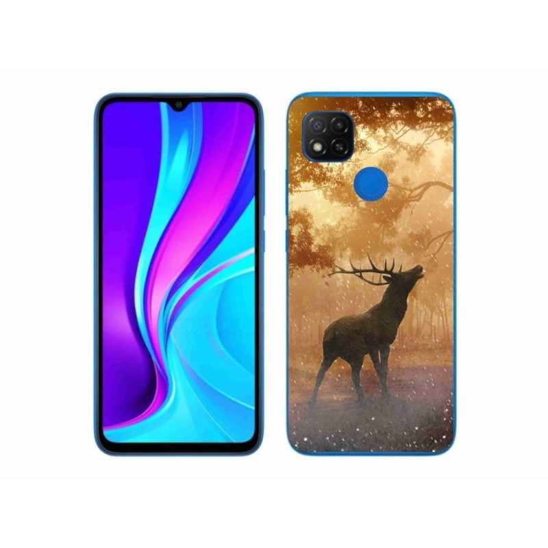 Gél borítás mmCase a Xiaomi Redmi 9C-hez - szarvas a vadászaton