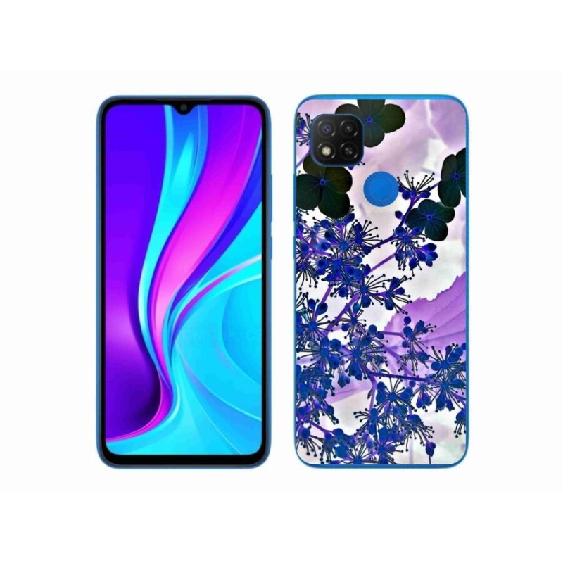 Gél borító mmCase a Xiaomi Redmi 9C-hez - hortenzia virág