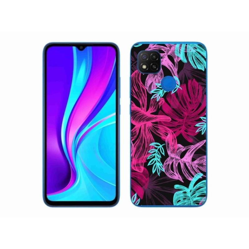 Gél borítás mmCase a Xiaomi Redmi 9C-hez - virágok 1