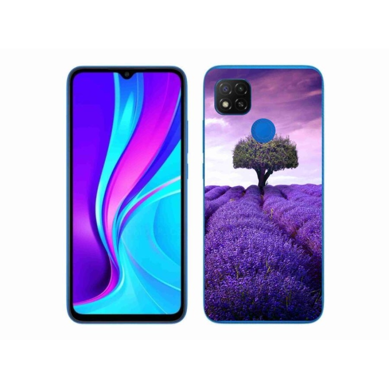 Gél borítás mmCase a Xiaomi Redmi 9C-hez - levendula rét