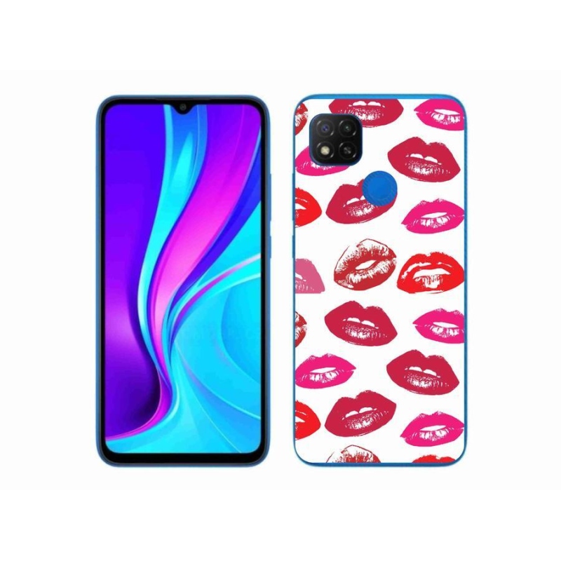 Gél borítás mmCase a Xiaomi Redmi 9C-hez - ajkak