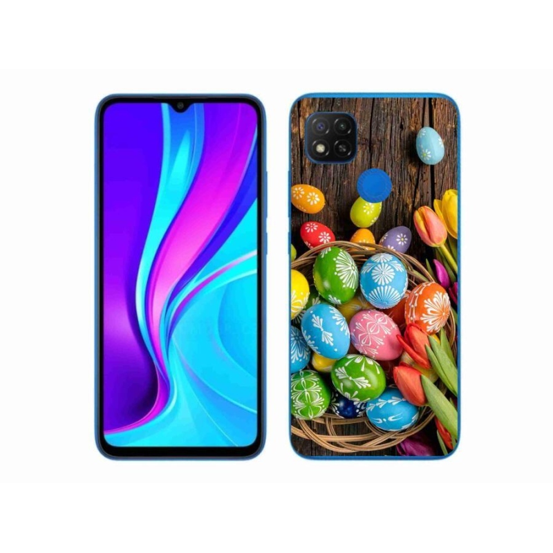 Gél borítás mmCase a Xiaomi Redmi 9C-hez - Húsvéti tojás