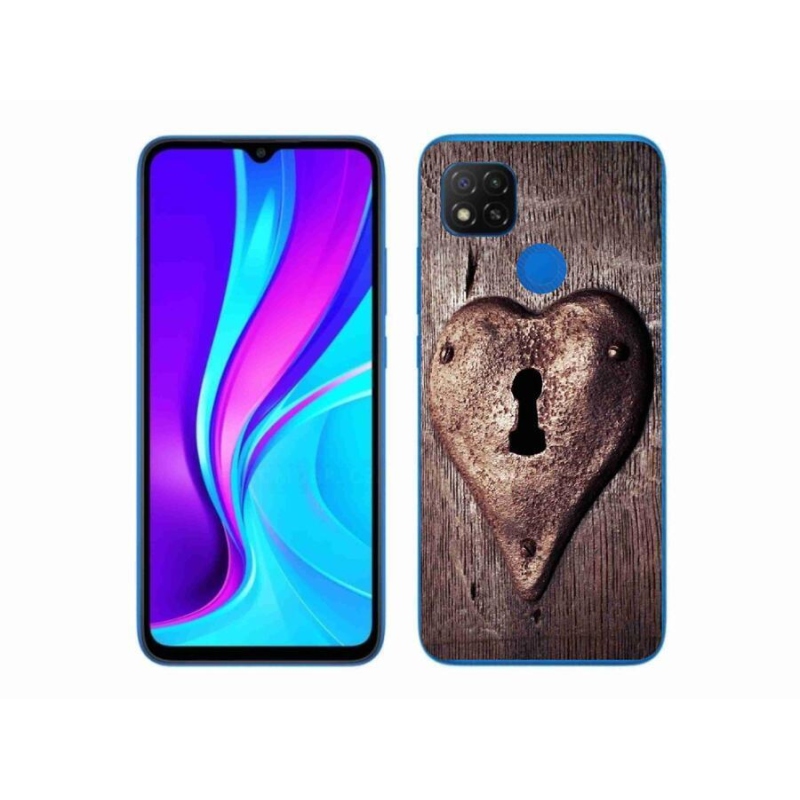 Gél borítás mmCase a Xiaomi Redmi 9C-hez - szív alakú zár