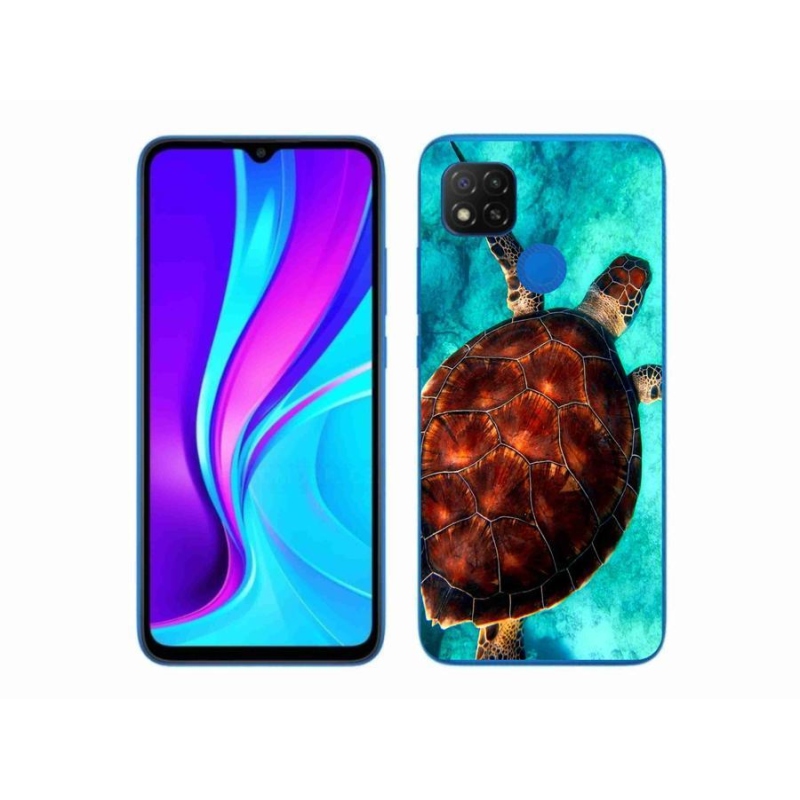 Gél borítás mmCase a Xiaomi Redmi 9C-hez - teknősbéka