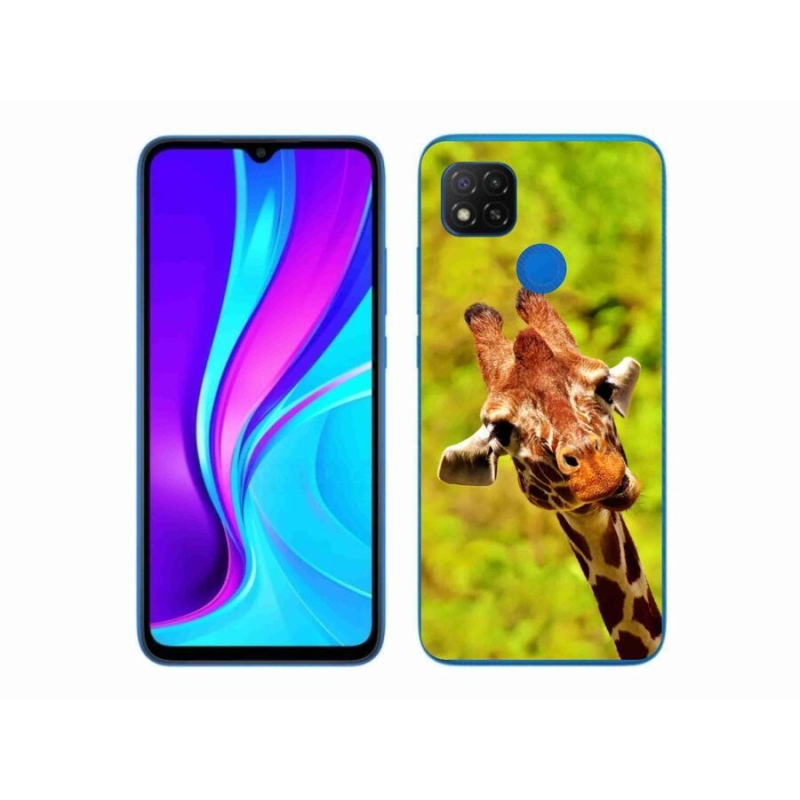 Gél borítás mmCase a Xiaomi Redmi 9C-hez - zsiráf