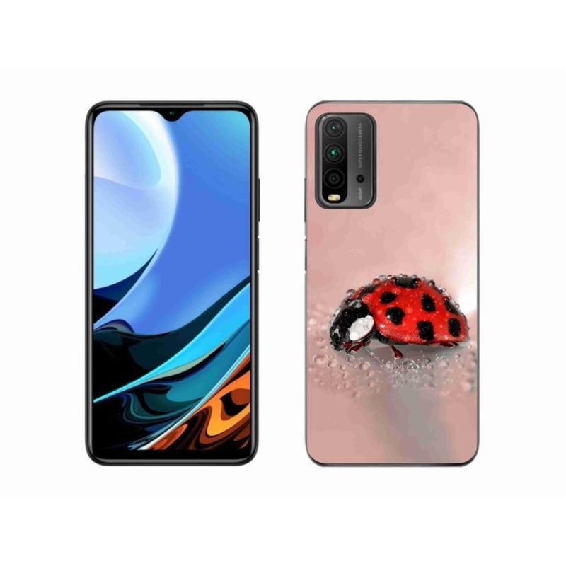 Gél borító mmCase a Xiaomi Redmi 9T-hez - katicabogár