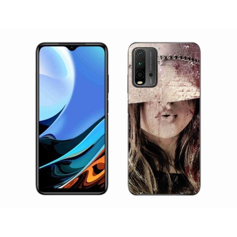 Gél borítás mmCase a Xiaomi Redmi 9T-hez - lány