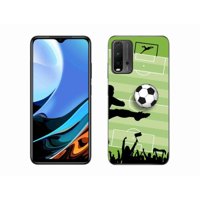 Gél borítás mmCase a Xiaomi Redmi 9T számára - futball 3
