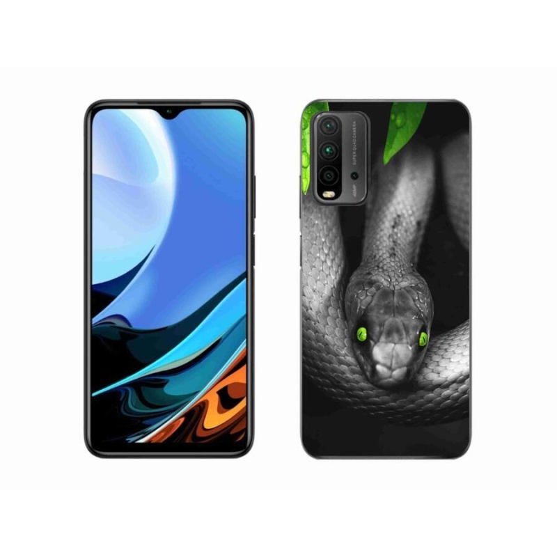 Gél borítás mmCase a Xiaomi Redmi 9T-hez - kígyó