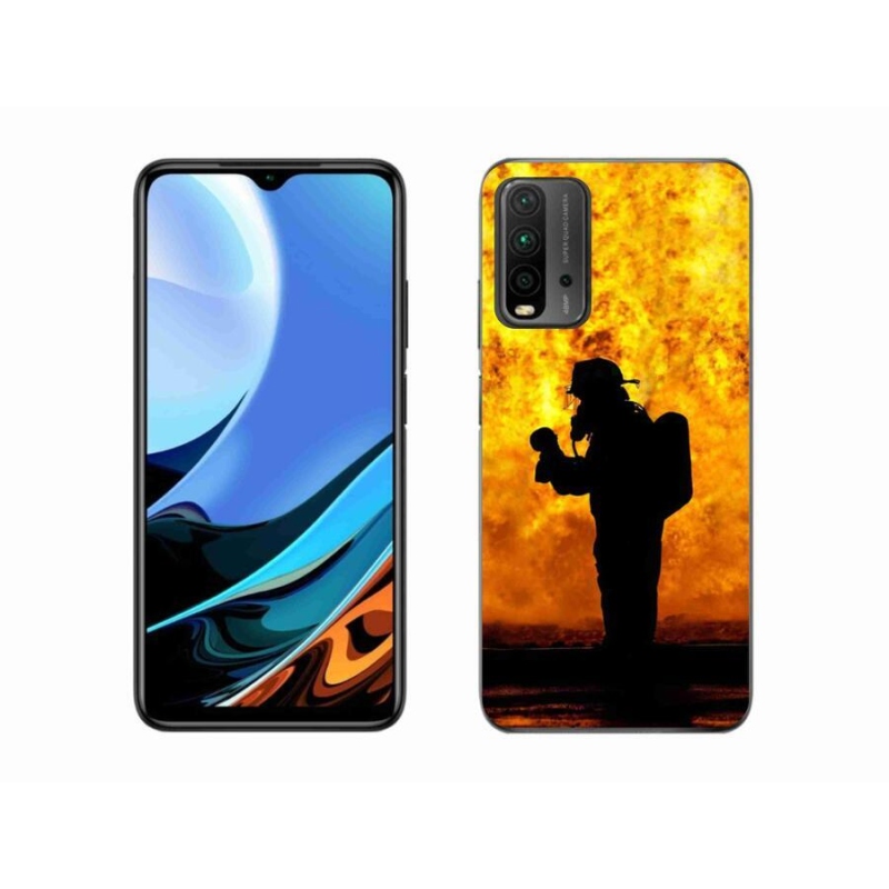 Gél borítás mmCase a Xiaomi Redmi 9T számára - tűzoltó