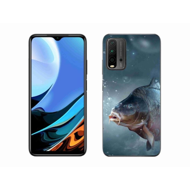 Gél borítás mmCase a Xiaomi Redmi 9T-hez - ponty és buborékok