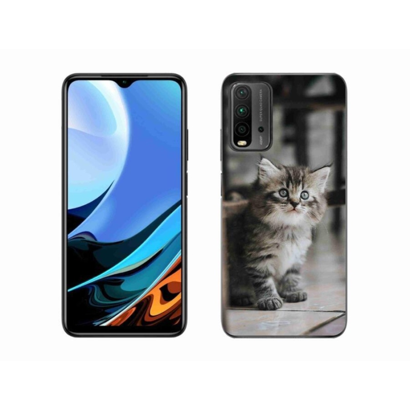 Gél borítás mmCase a Xiaomi Redmi 9T-hez - cica