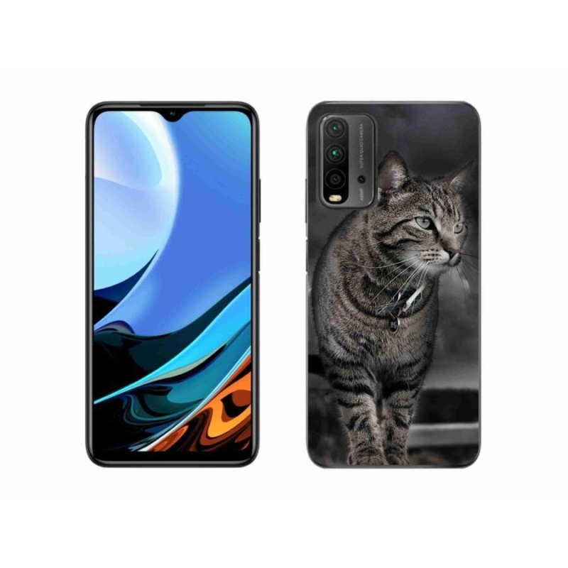Gél borítás mmCase a Xiaomi Redmi 9T-hez - macska