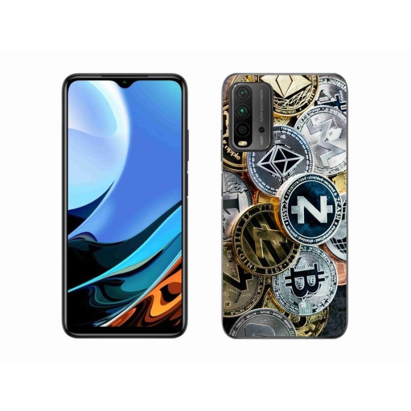 Gél borítás mmCase a Xiaomi Redmi 9T számára - kriptovaluták