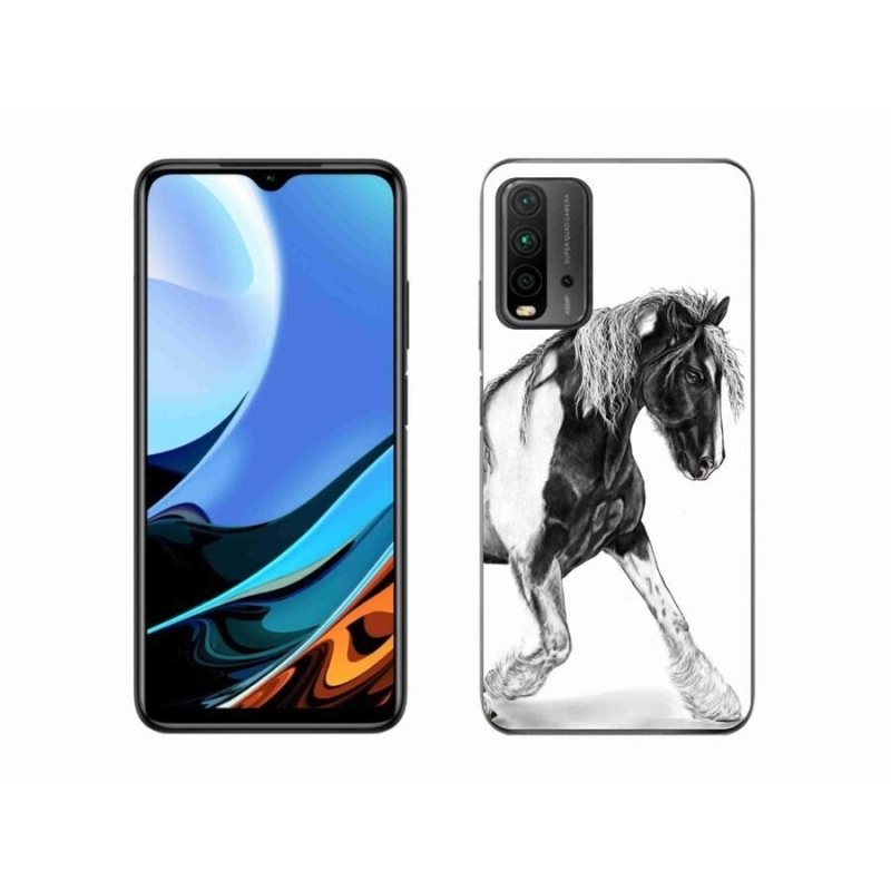 Gél borítás mmCase a Xiaomi Redmi 9T számára - ló