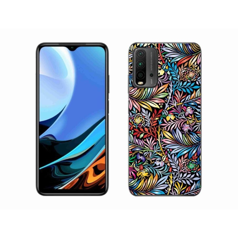 Gél borítás mmCase a Xiaomi Redmi 9T-hez - virágok 5