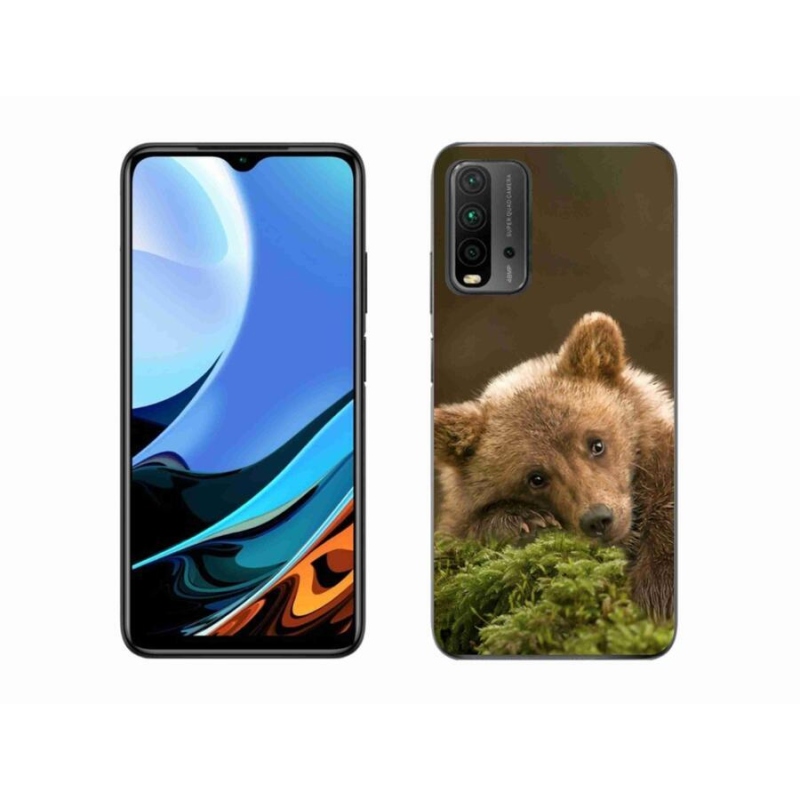 Gél borítás mmCase a Xiaomi Redmi 9T-hez - medve