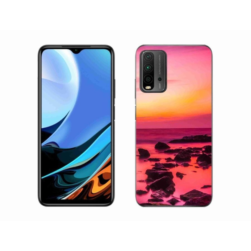 Gél borítás mmCase a Xiaomi Redmi 9T-hez - tenger és ragyogás