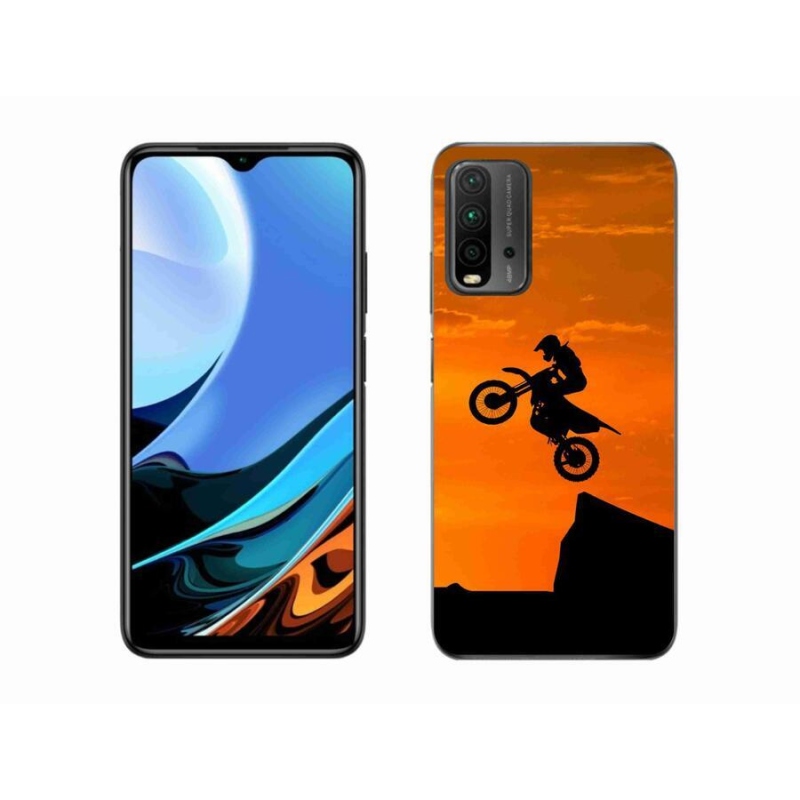 Gél borítás mmCase a Xiaomi Redmi 9T-hez - motocross