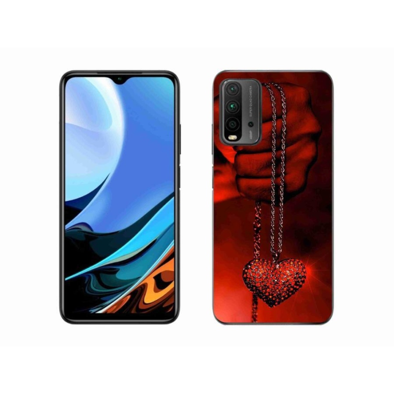 Gél borítás mmCase a Xiaomi Redmi 9T-hez - nyaklánc