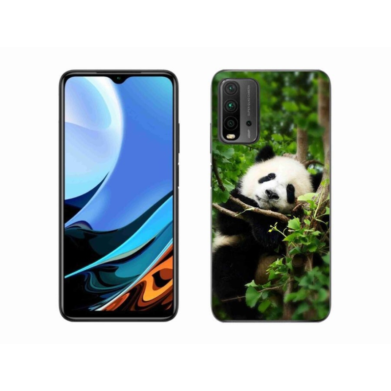 Gél borítás mmCase a Xiaomi Redmi 9T-hez - panda